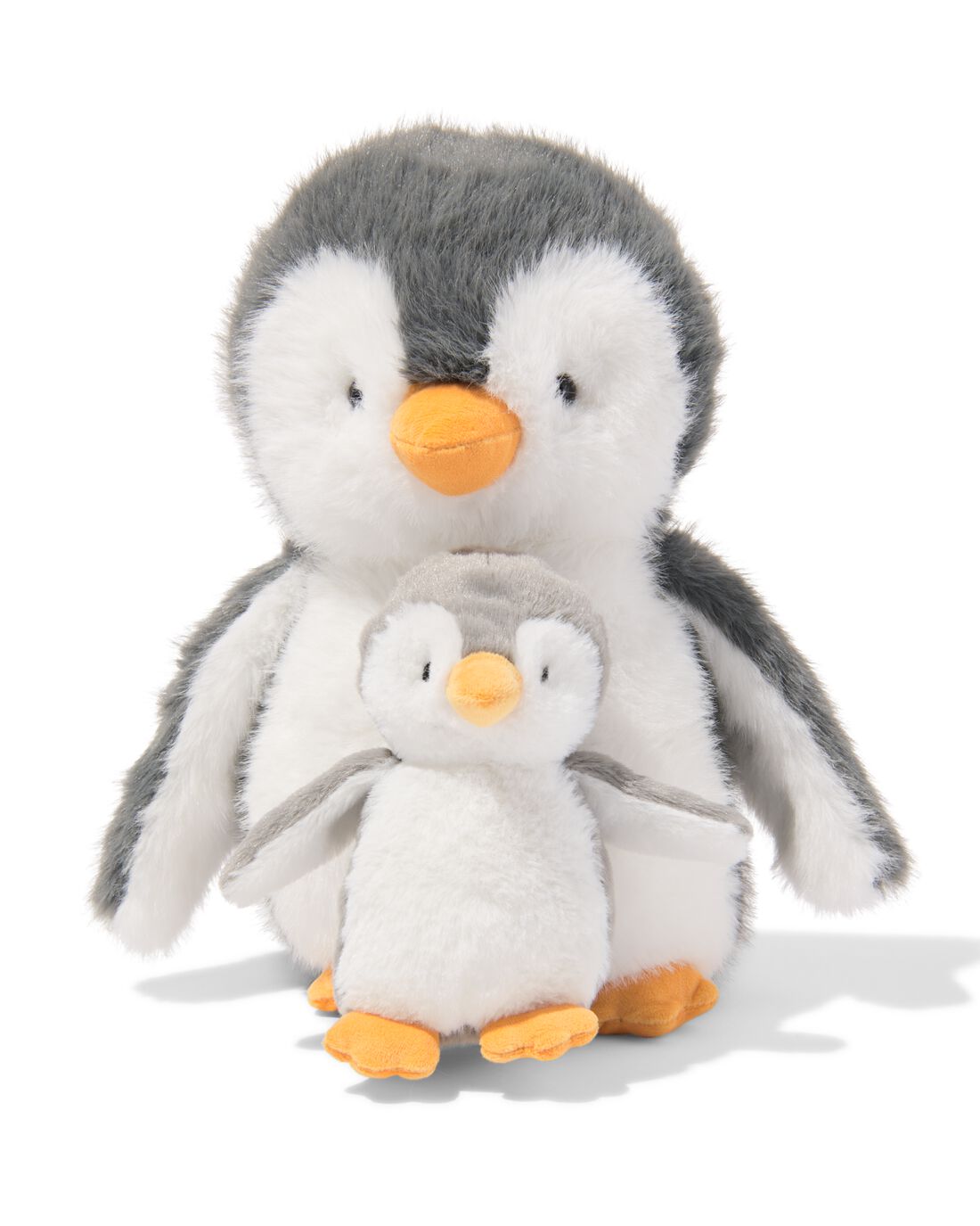 HEMA Knuffel pinguin met baby 31cm