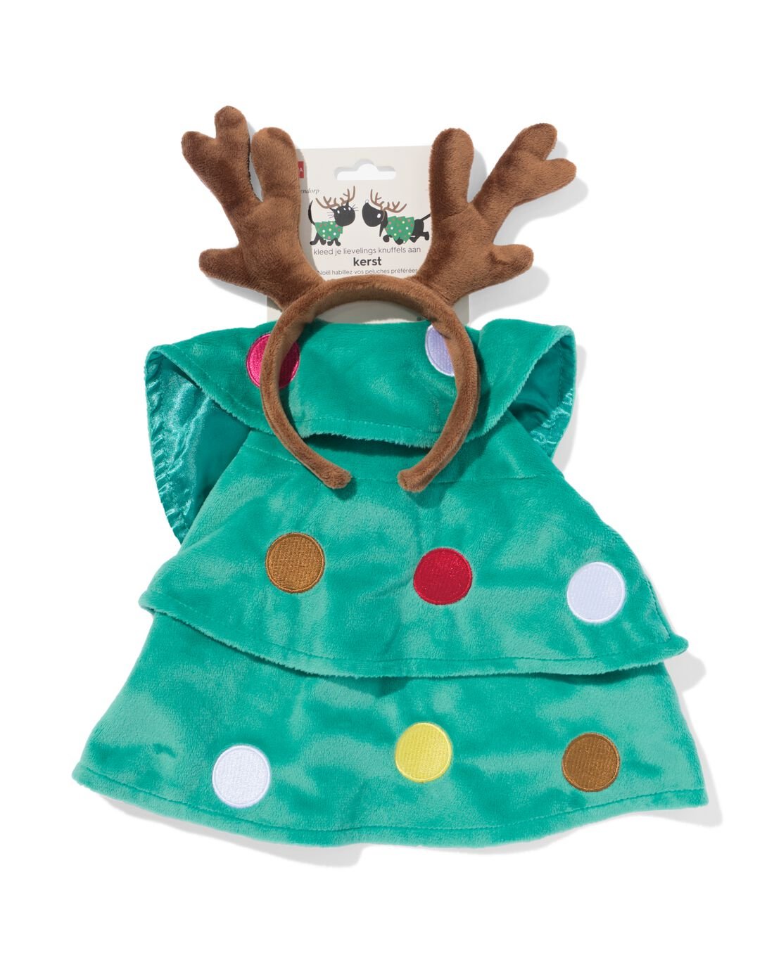 HEMA Kledingset Kerst voor Takkie en Siepie verkeedknuffels