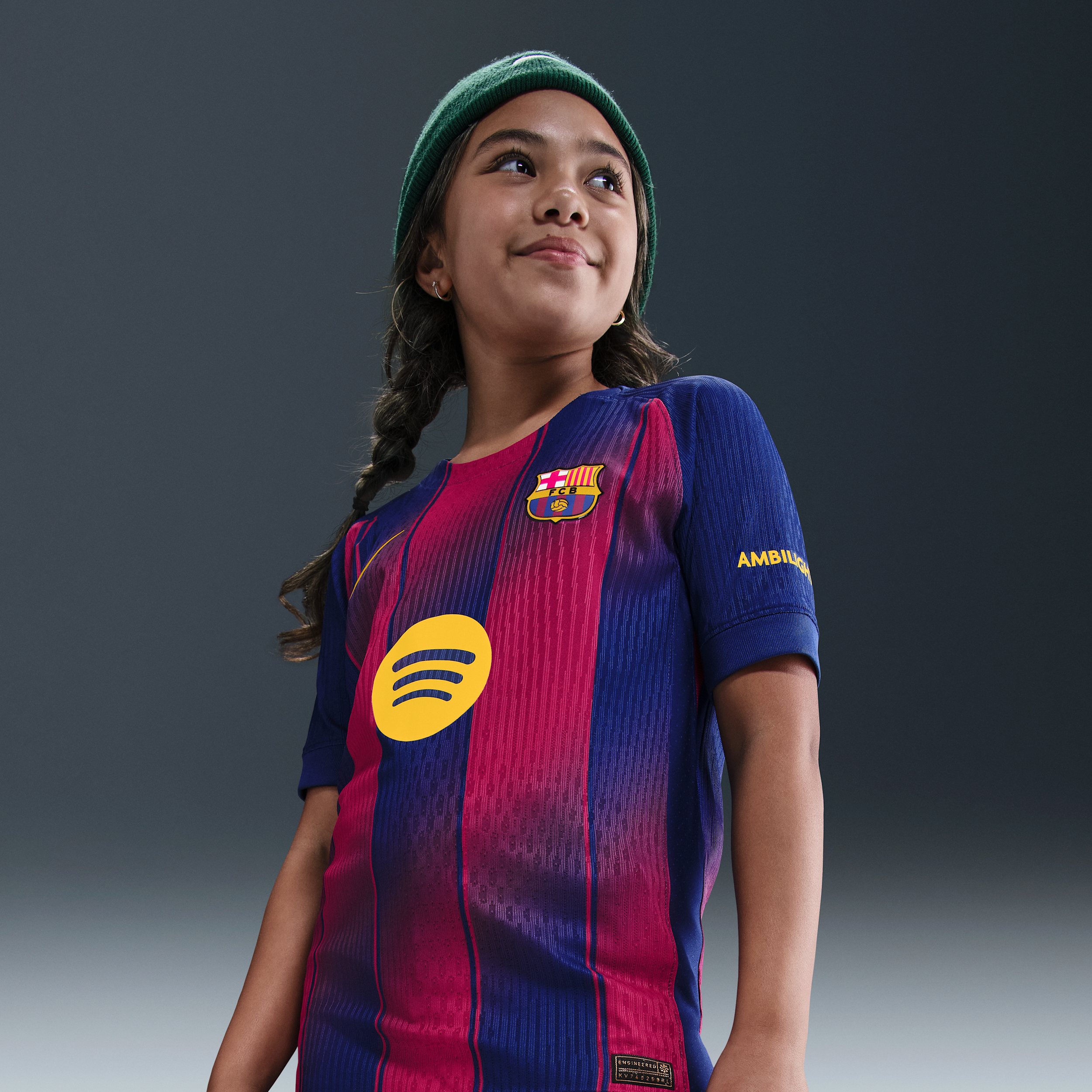 Nike FC Barcelona 2025/26 Match Thuis  Dri-FIT ADV authentiek voetbalshirt voor kids - Blauw