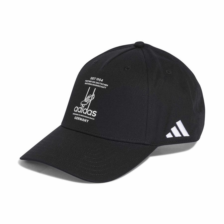Adidas Duitsland Baseball Cap - Zwart/Wit