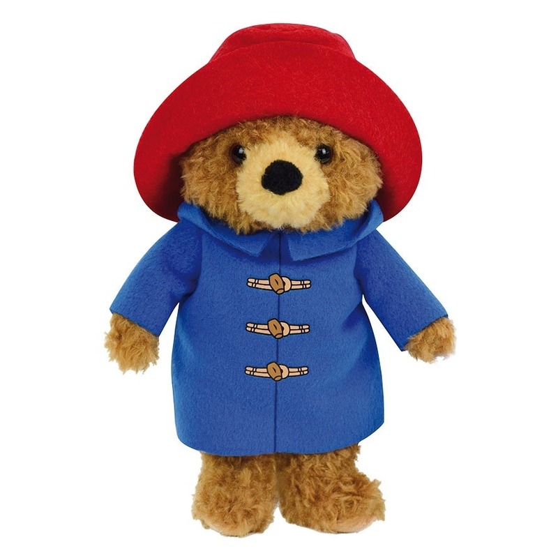 Merkloos Beertje Paddington knuffel - 17 cm - pluche - bruin - beer - knuffelbeer - speelgoed -