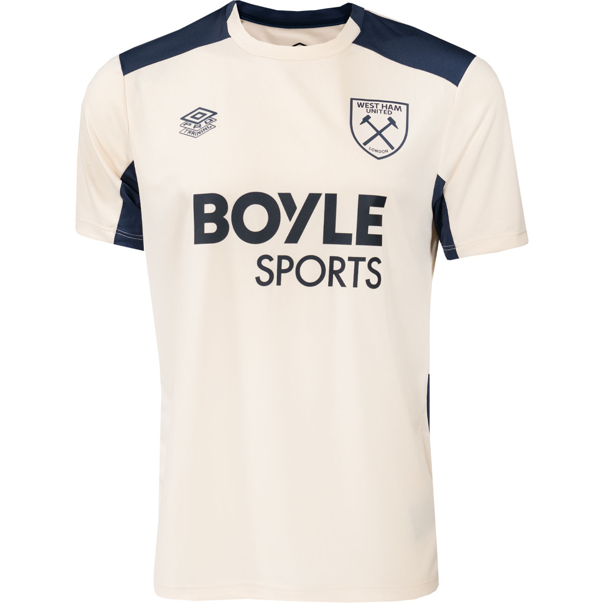 Umbro West Ham United Trainingsshirt 2025-2026 Beige