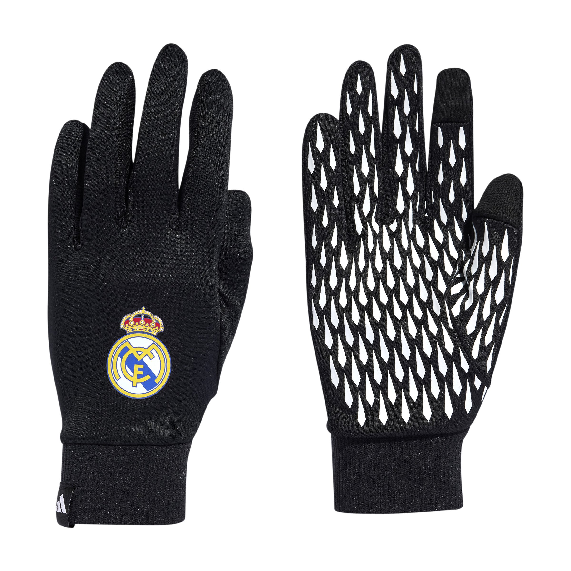 Adidas Real Madrid Handschoenen Zwart Wit