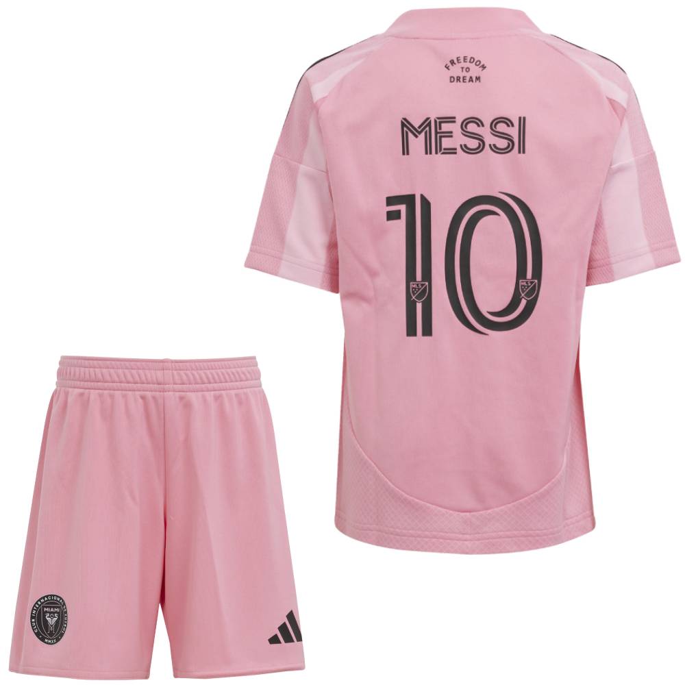 Adidas Inter Miami CF Minikit Thuis Messi 10 2025-2026 Peuters/Kleuters