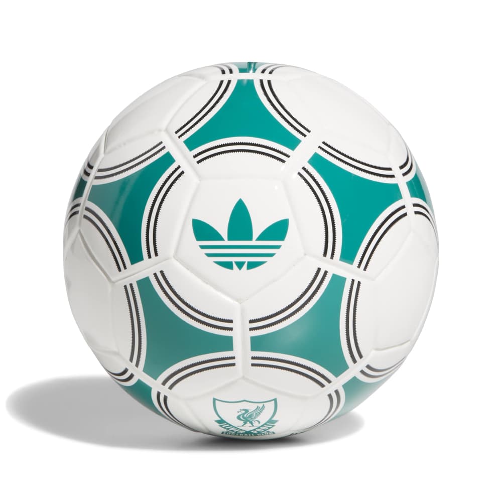 Adidas Liverpool Mini Voetbal Maat 1 Wit Groen Zwart