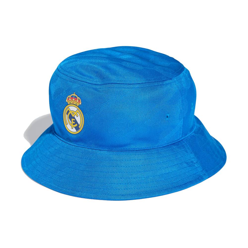 Adidas Real Madrid Bucket Hoedje Blauw Wit