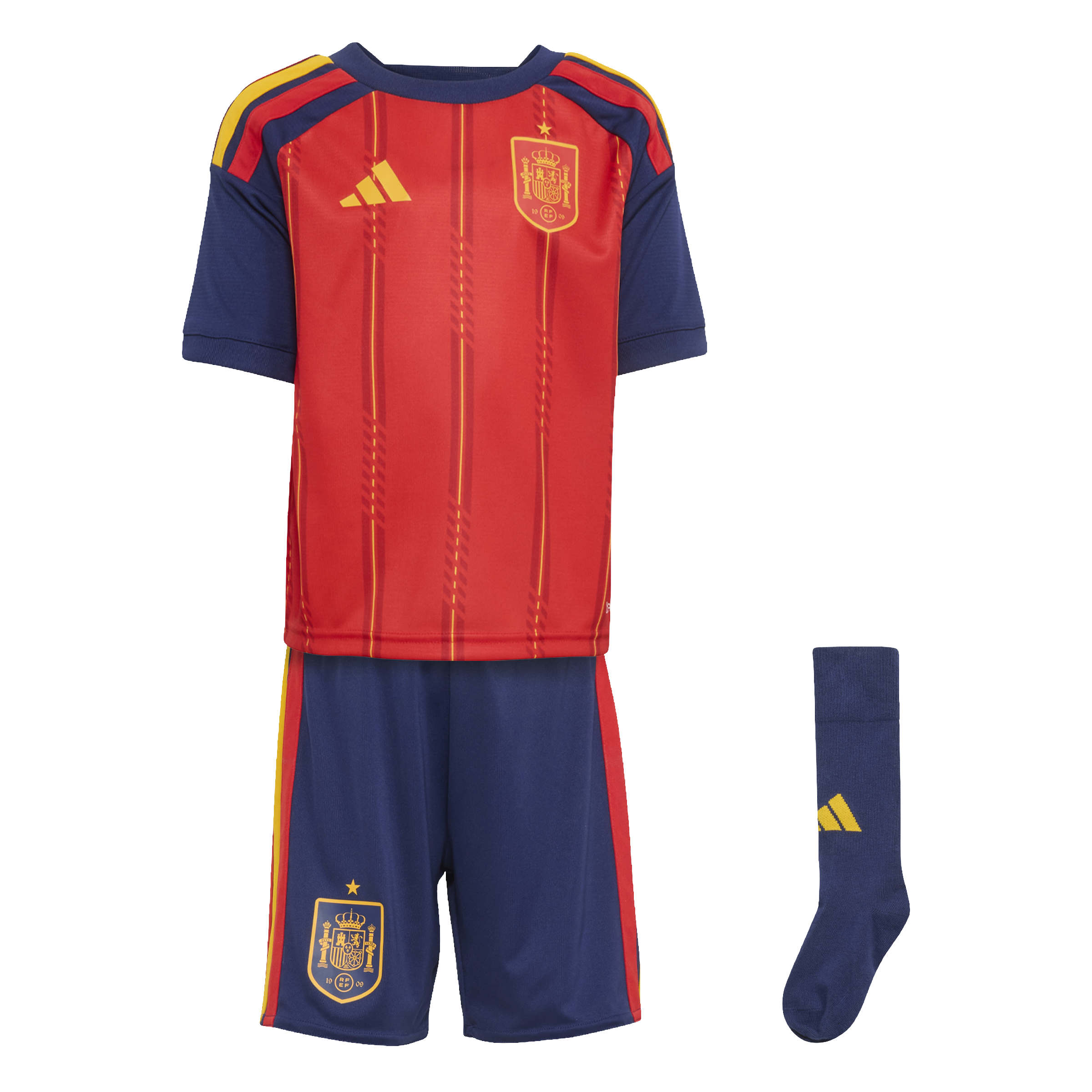 Adidas Spanje Minikit Thuis 2026-2028 Peuters/Kleuters