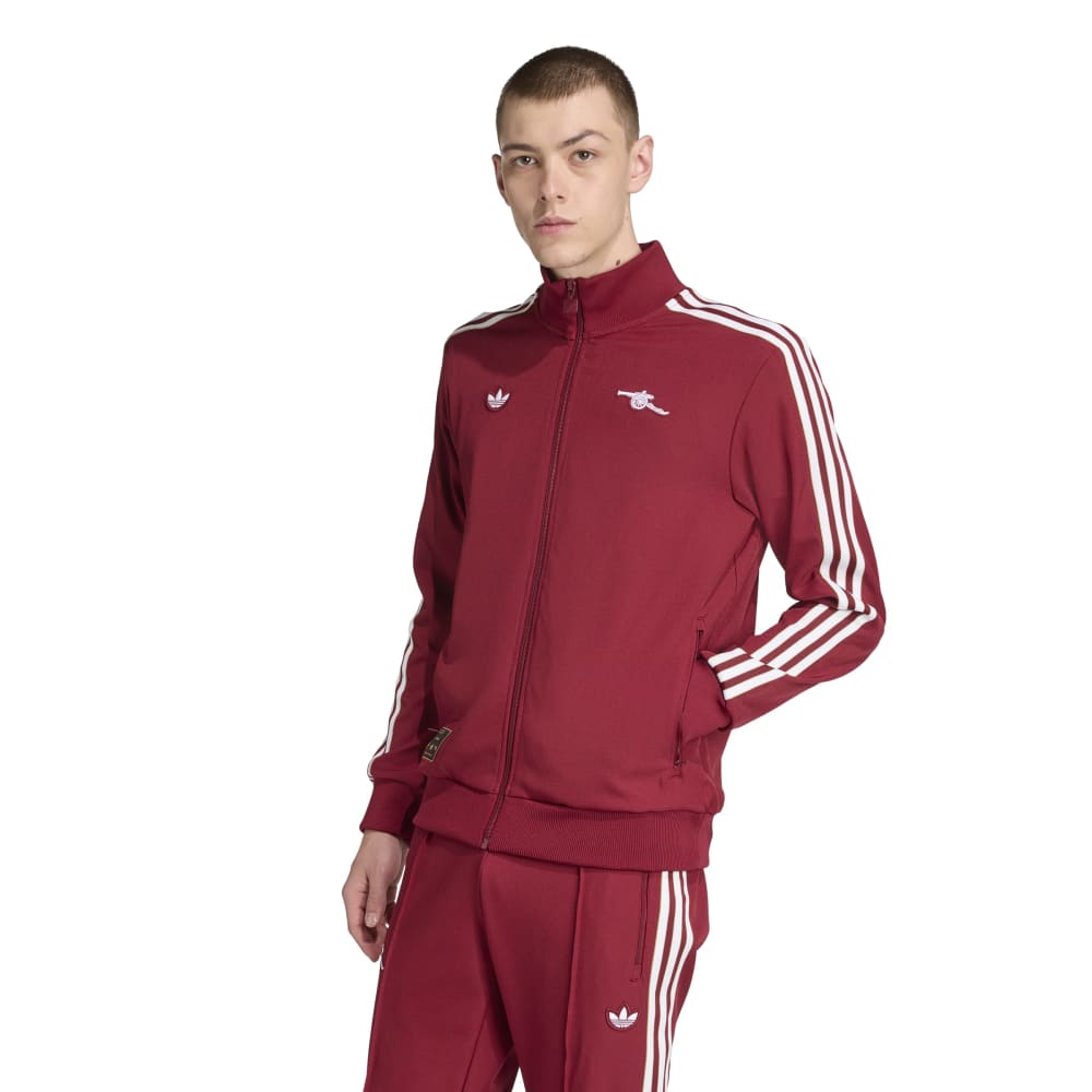 Adidas Arsenal Terrace Icons Trainingsjack Rood Wit
