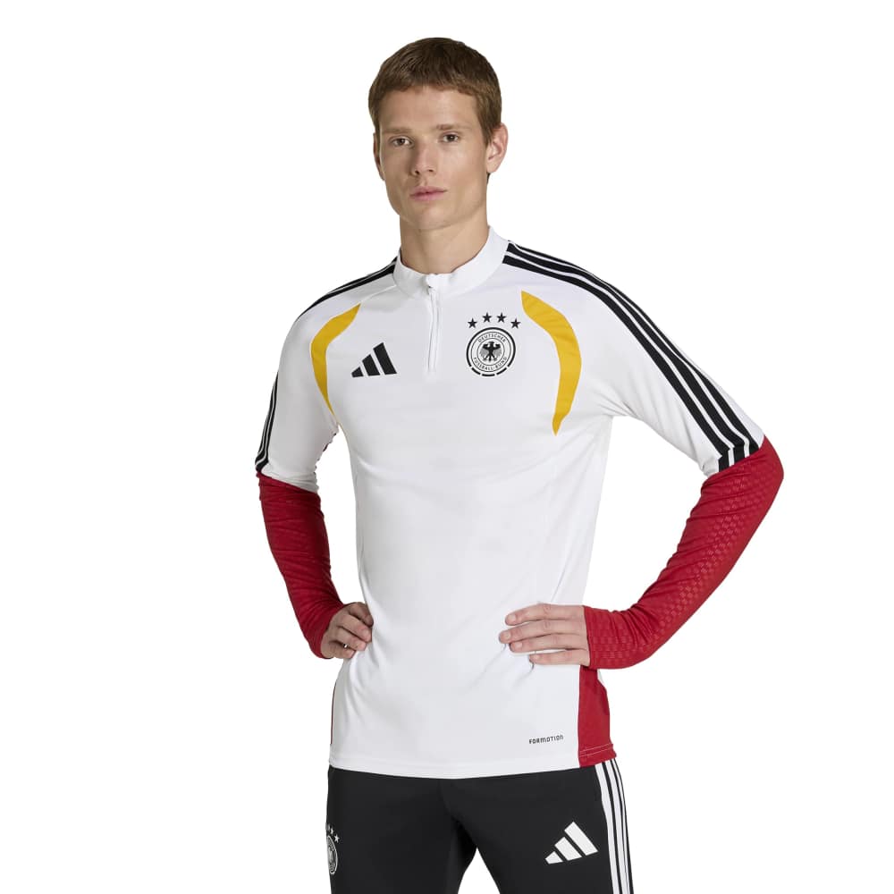 Adidas Duitsland Trainingstrui 1/4-Zip 2026-2028 Wit