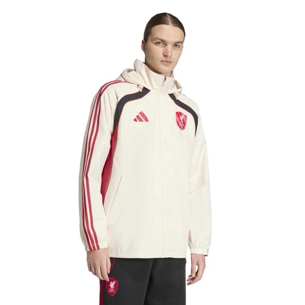 Adidas Liverpool Urban Purist Windbreaker Gebroken Wit Rood Zwart