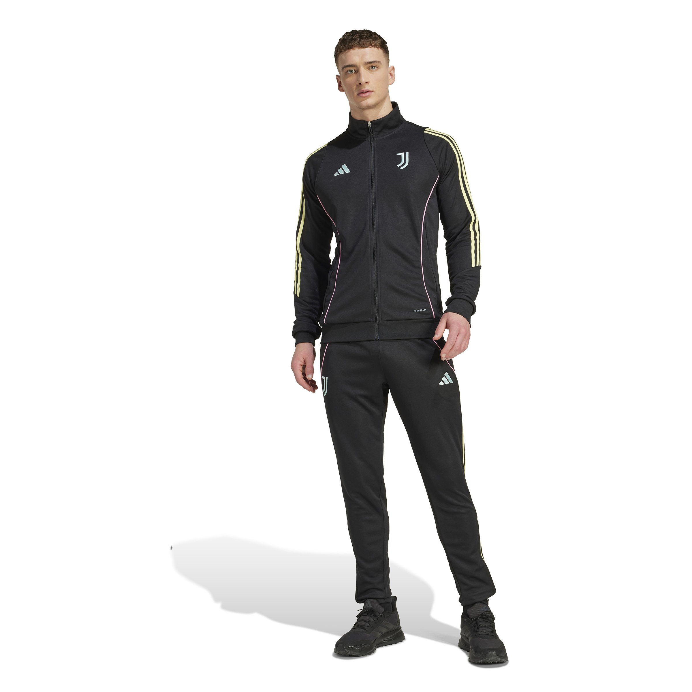 Adidas Juventus Trainingspak Full-Zip 2025-2026 Zwart