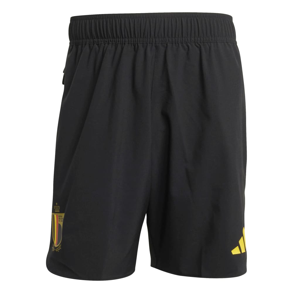 Adidas België Tiro Travel Broekje 2026-2028 Zwart Geel