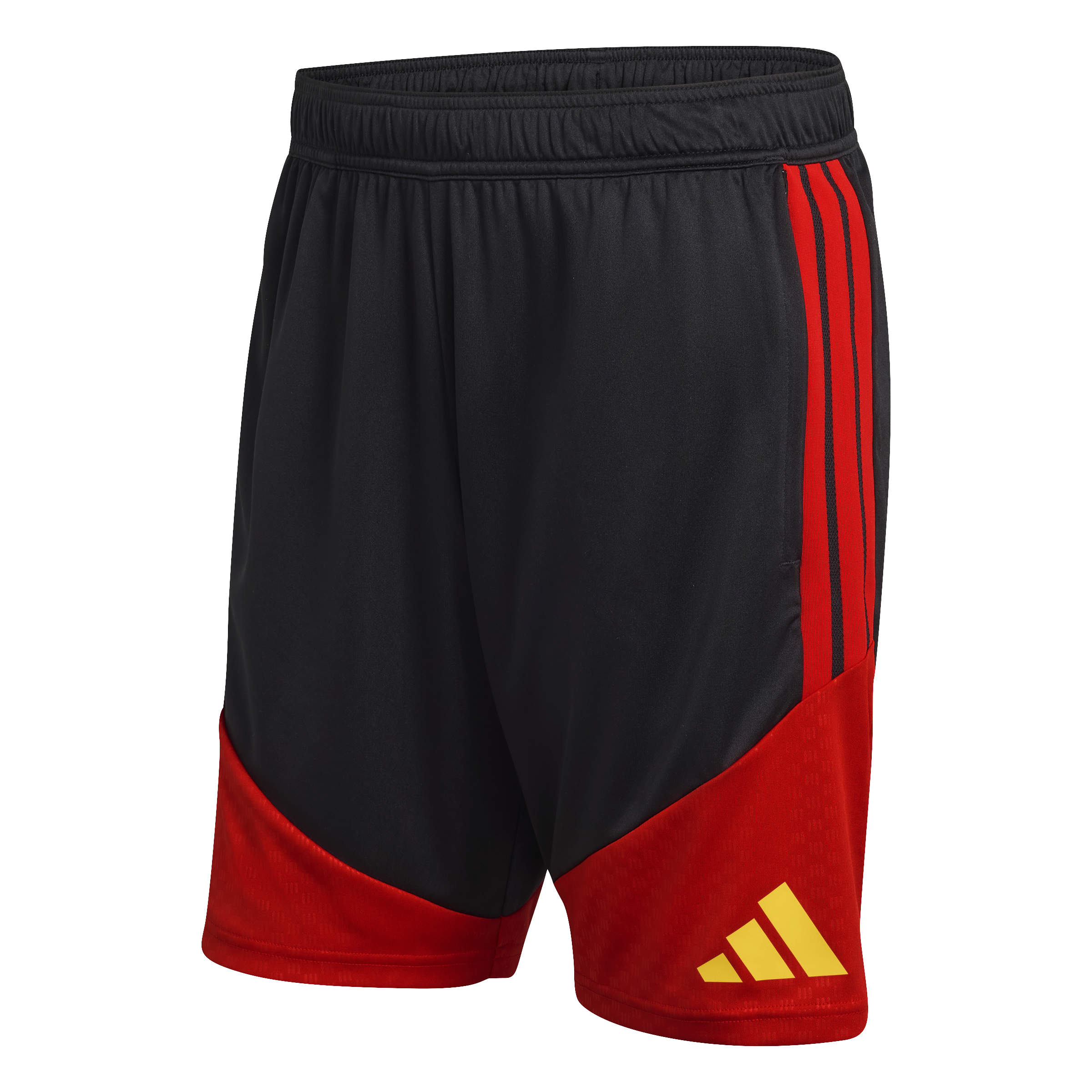 Adidas België Trainingsbroekje 2026-2028 Zwart Geel Rood