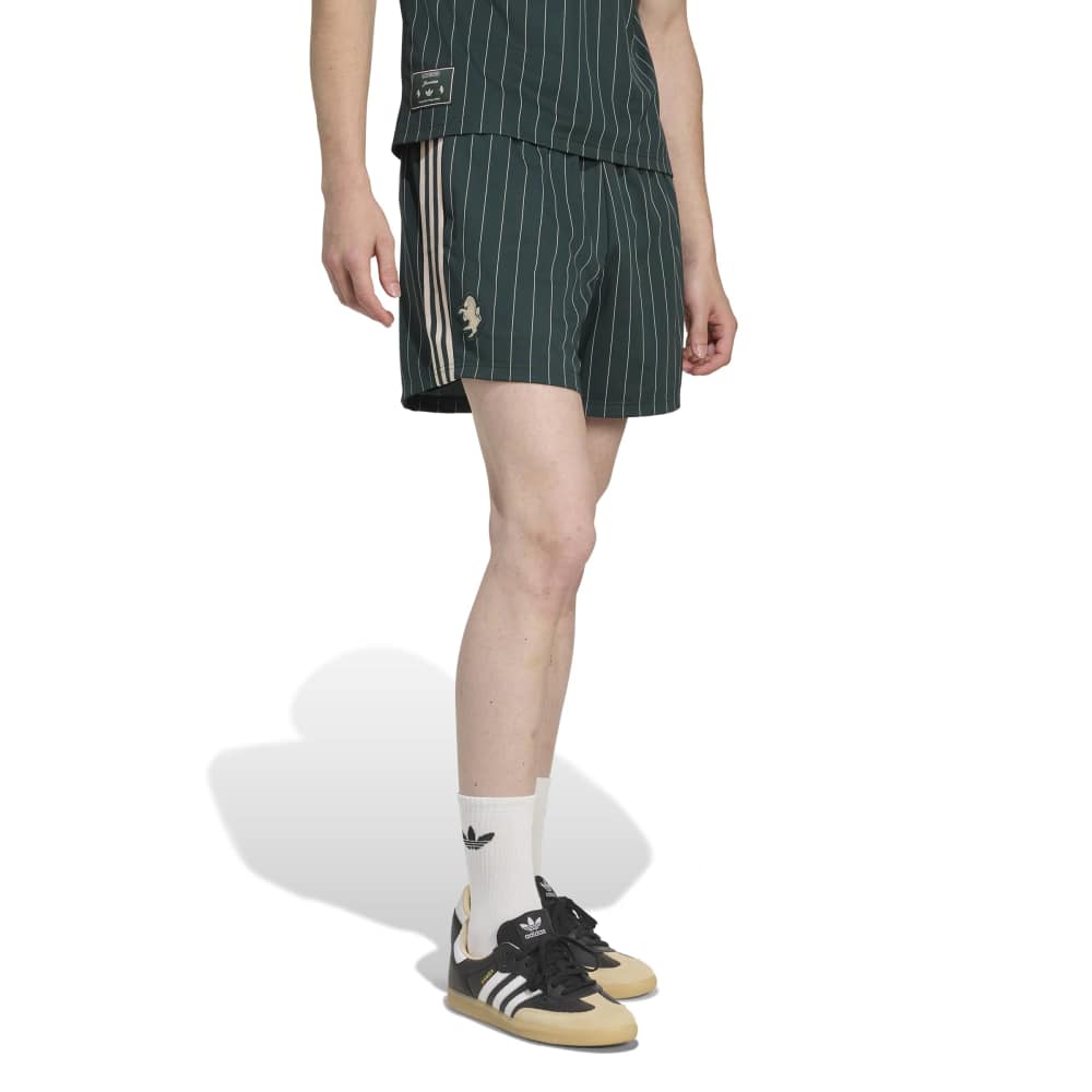 Adidas Juventus Terrace Icons Broekje Donkergroen Wit