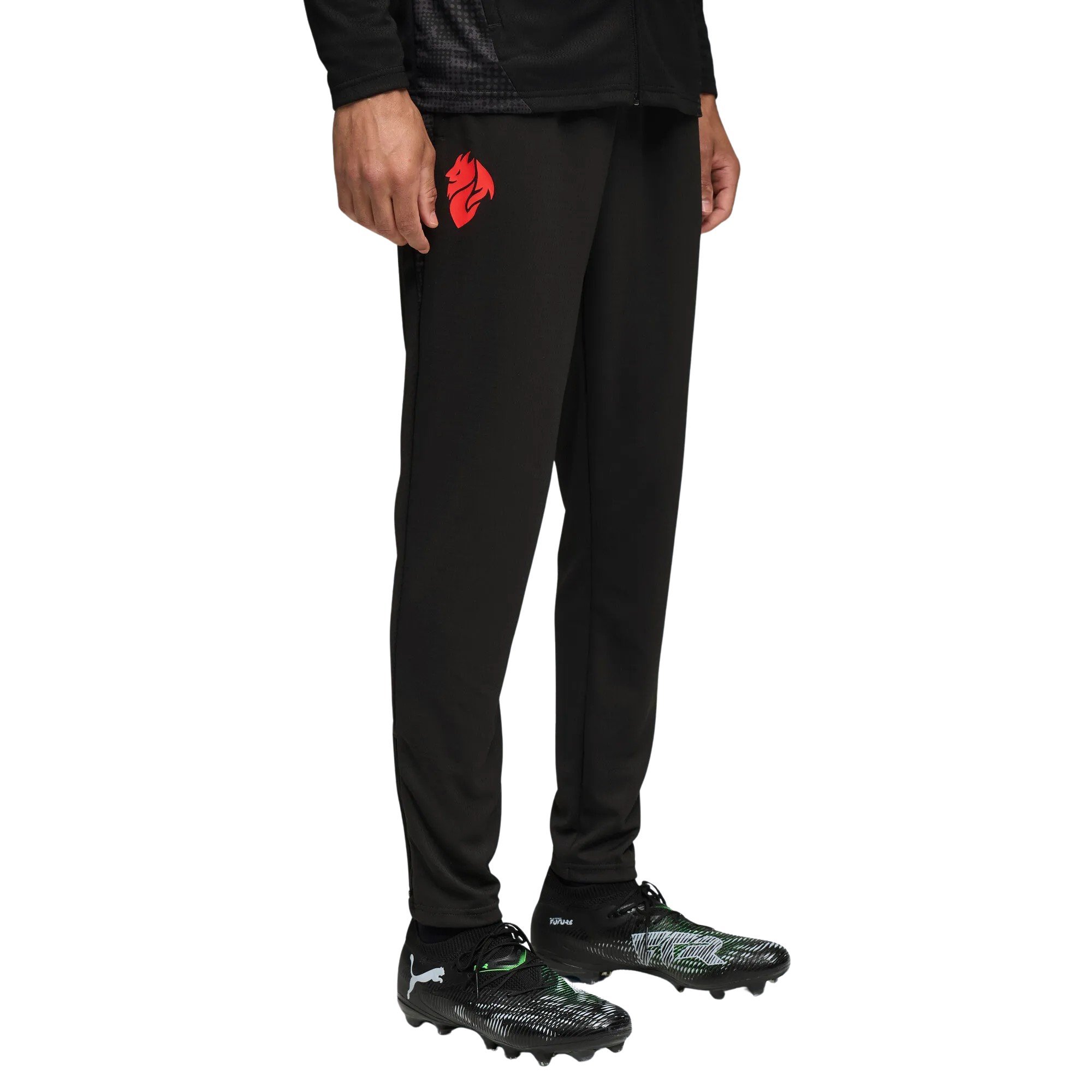 PUMA AC Milan Trainingsbroek 2025-2026 Zwart Rood