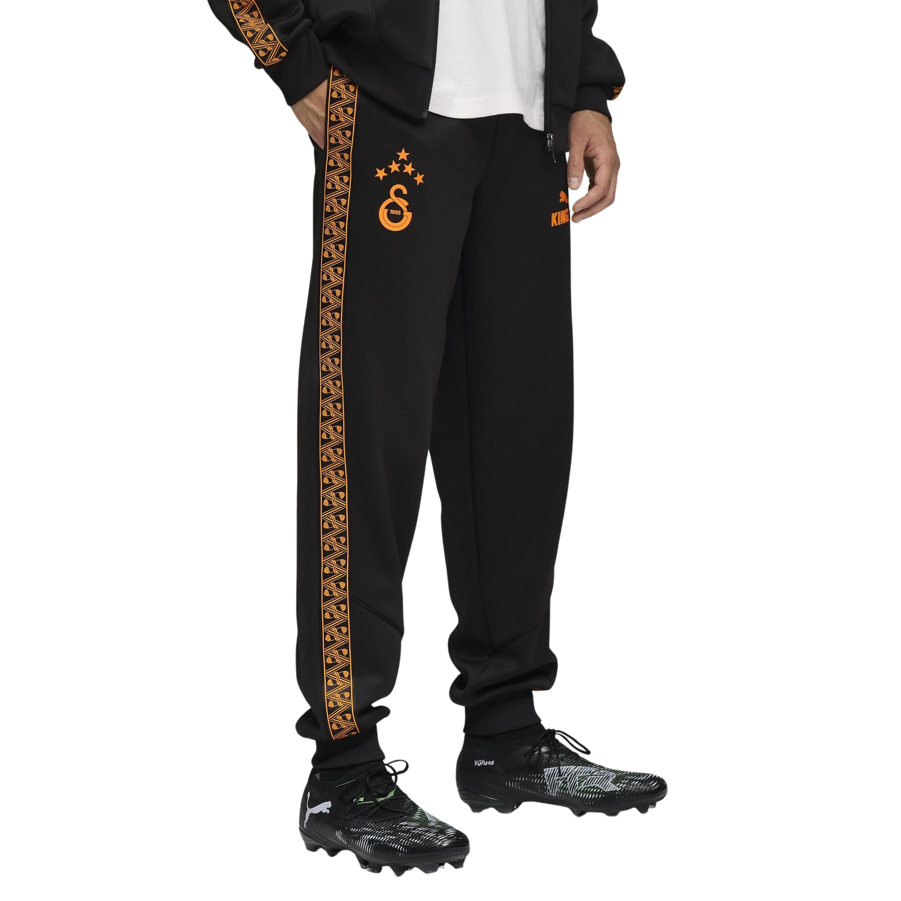 PUMA Galatasaray SK Pre-Match KING Anthem Trainingsbroek 2025-2026 Zwart