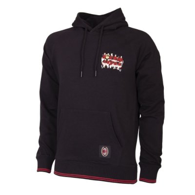 Sportus.nl COPA Football - AC Milan Coppa 2003 Team Embroidery Hoodie - Zwart