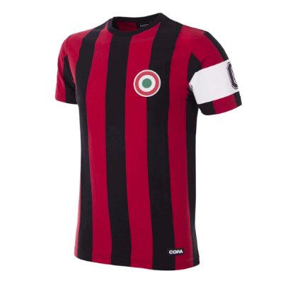 Sportus.nl COPA Football - AC Milan Capitano T-shirt - Rood/ Zwart