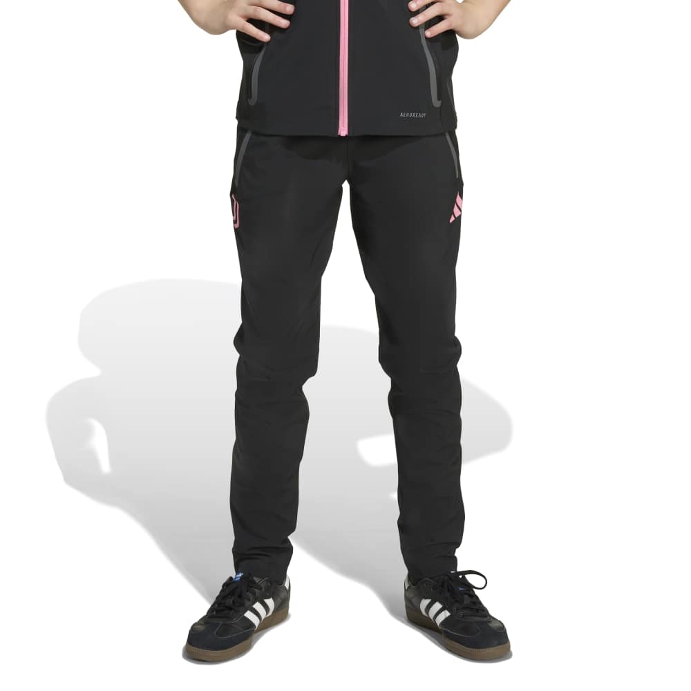 Adidas Juventus Vis Tech Trainingsbroek Kids Zwart Roze
