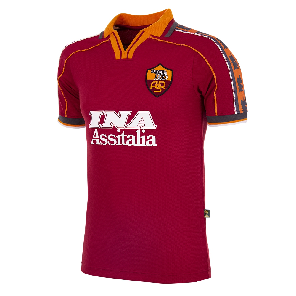 COPA AS Roma Retro Thuisshirt 1998-1999