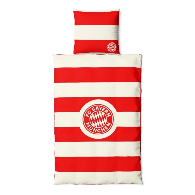 Merchandise Bayern München Beddengoed - Rood/Wit