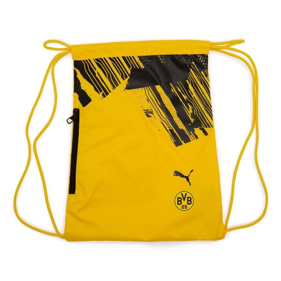 PUMA Dortmund Gymtas - Faster Yellow/Zwart