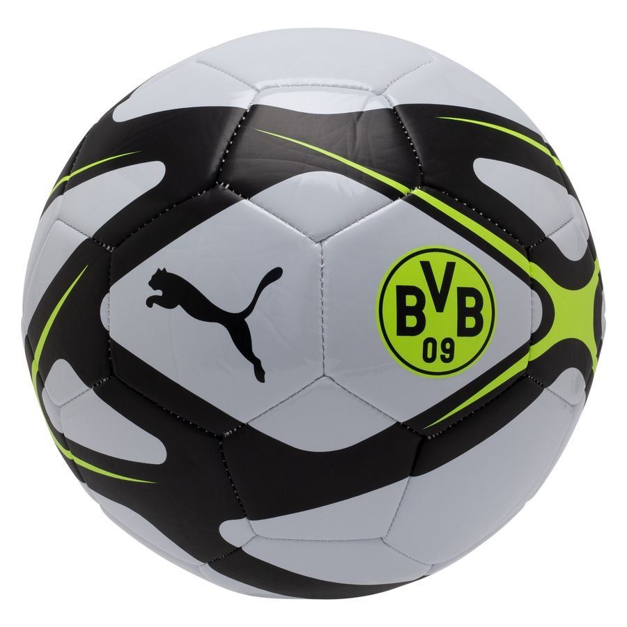 PUMA Dortmund Voetbal Culture Mini - Zilver/Zwart