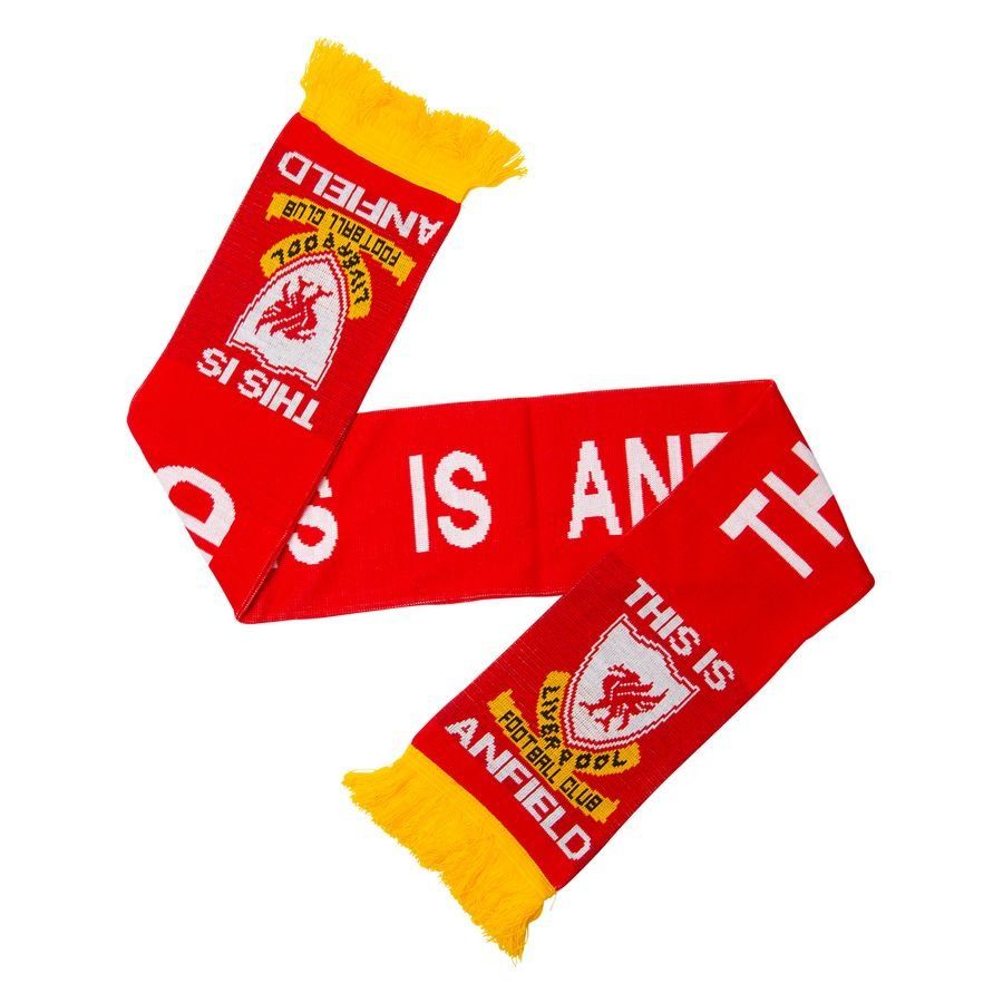 Liverpool FC Liverpool Sjaal This Is Anfield - Rood/Wit/Geel