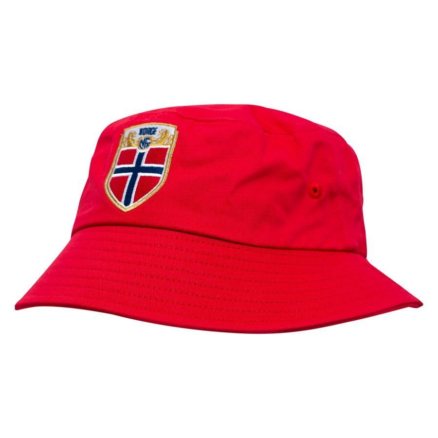 Unisport Noorwegen Bucket Hat Crest - Rood