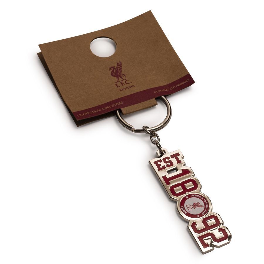Liverpool FC Liverpool Sleutelhanger Heritage 1892 - Goud/Rood