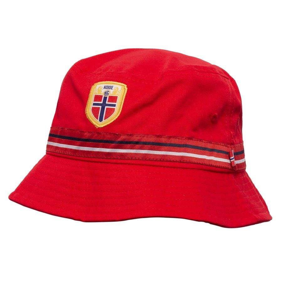 NFF Noorwegen Bucket Hat Rood