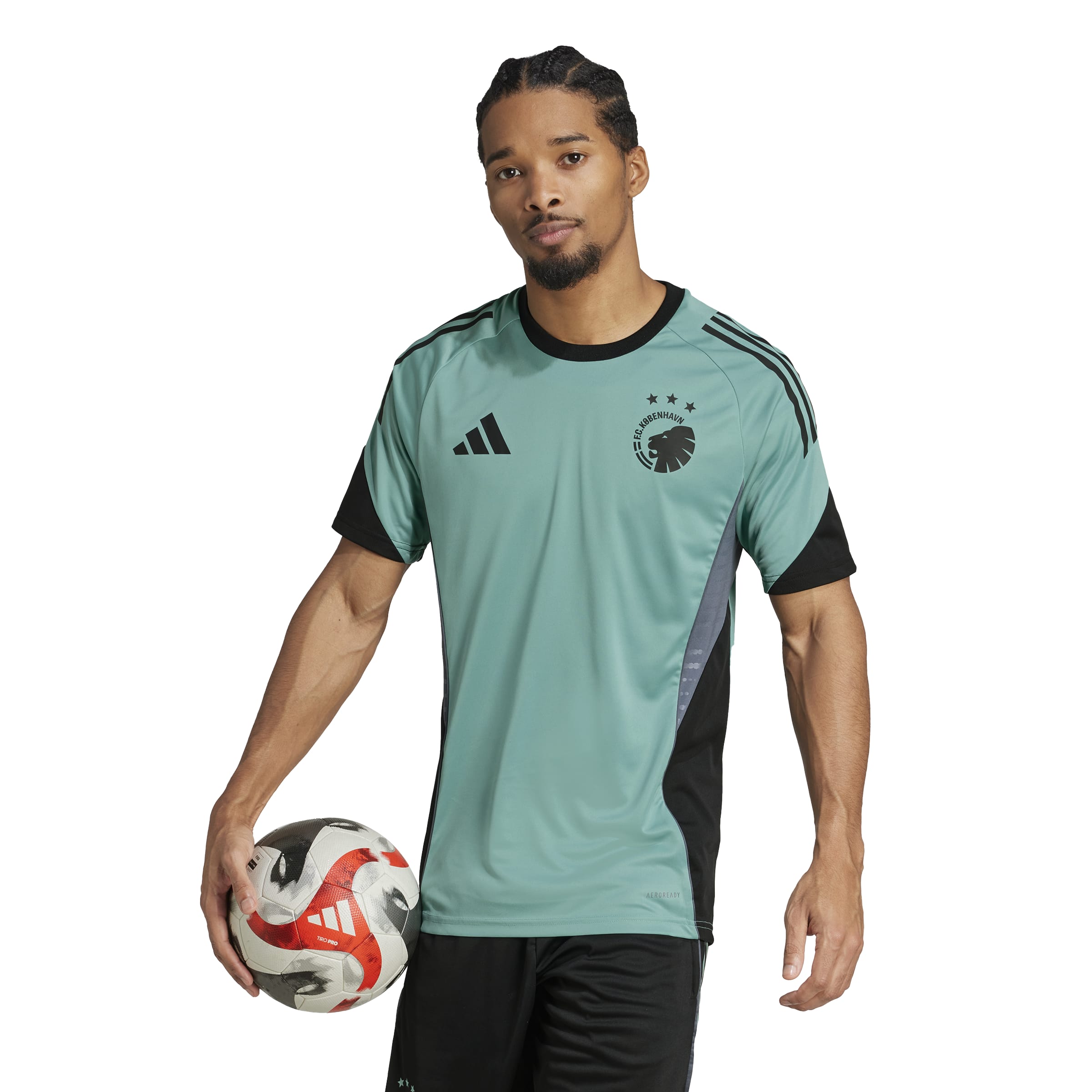 Adidas Kopenhagen Trainingsshirt 2025-2026 Blauw Zwart