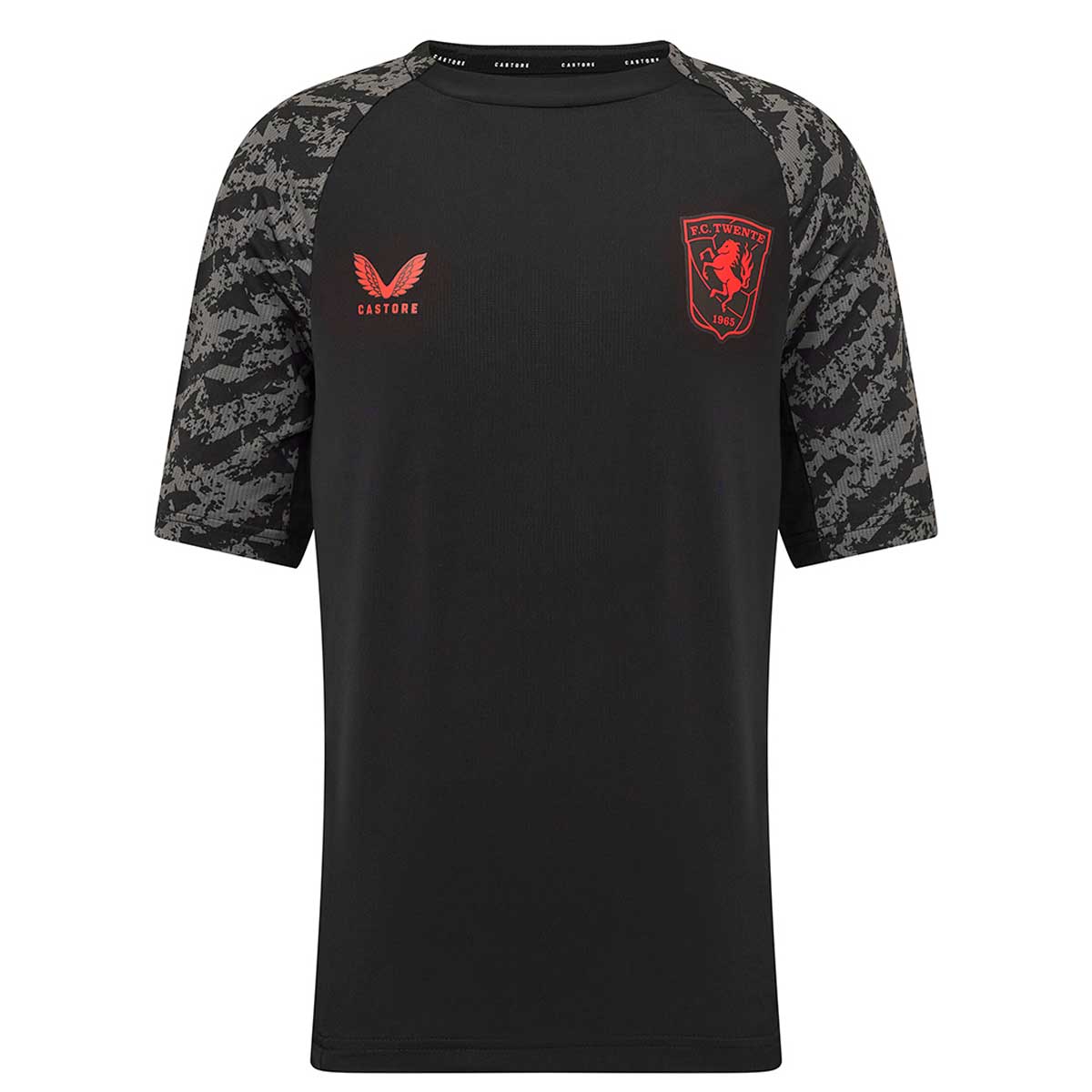 Castore FC Twente Trainingsshirt 2025-2026 Kids Zwart