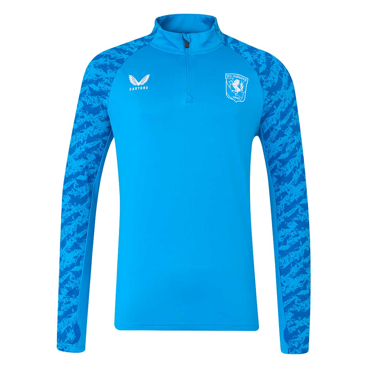 Castore FC Twente Trainingstrui 1/4-Zip 2025-2026 Blauw