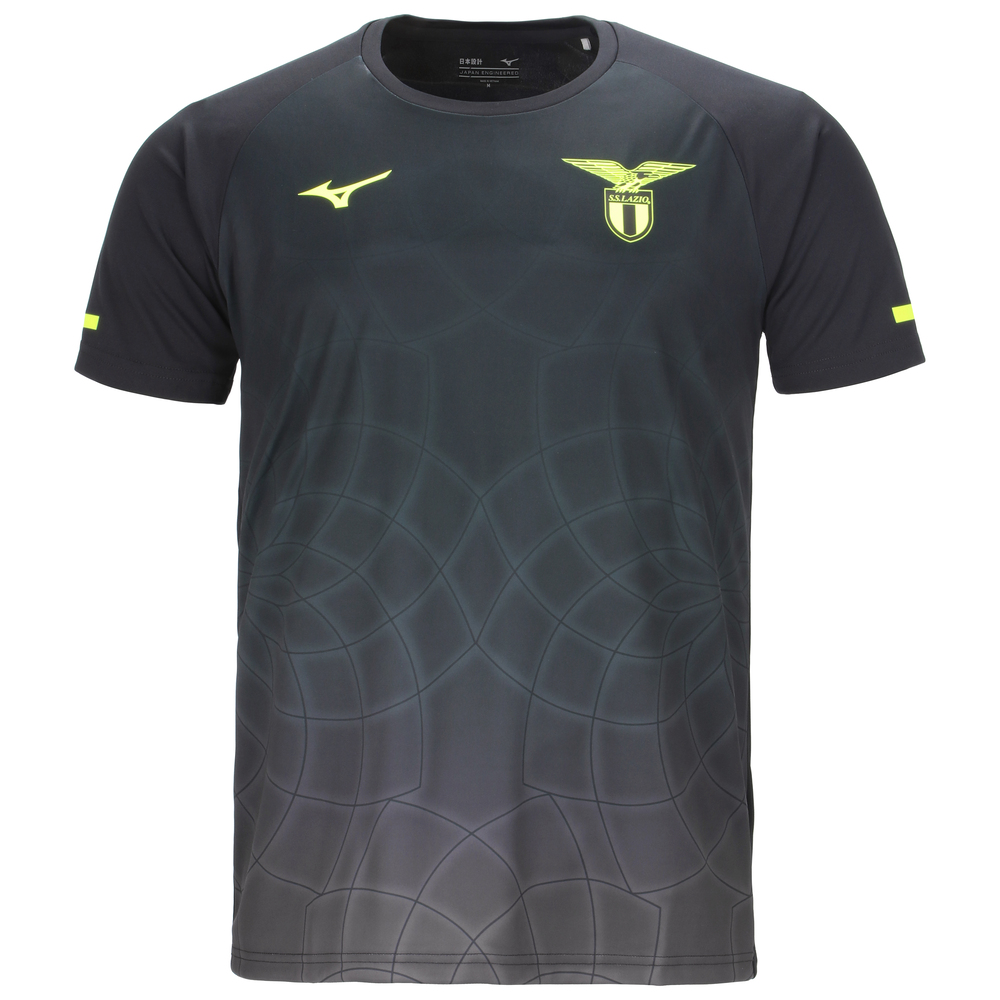 Mizuno Lazio Roma Trainingsshirt 2025-2026 Zwart