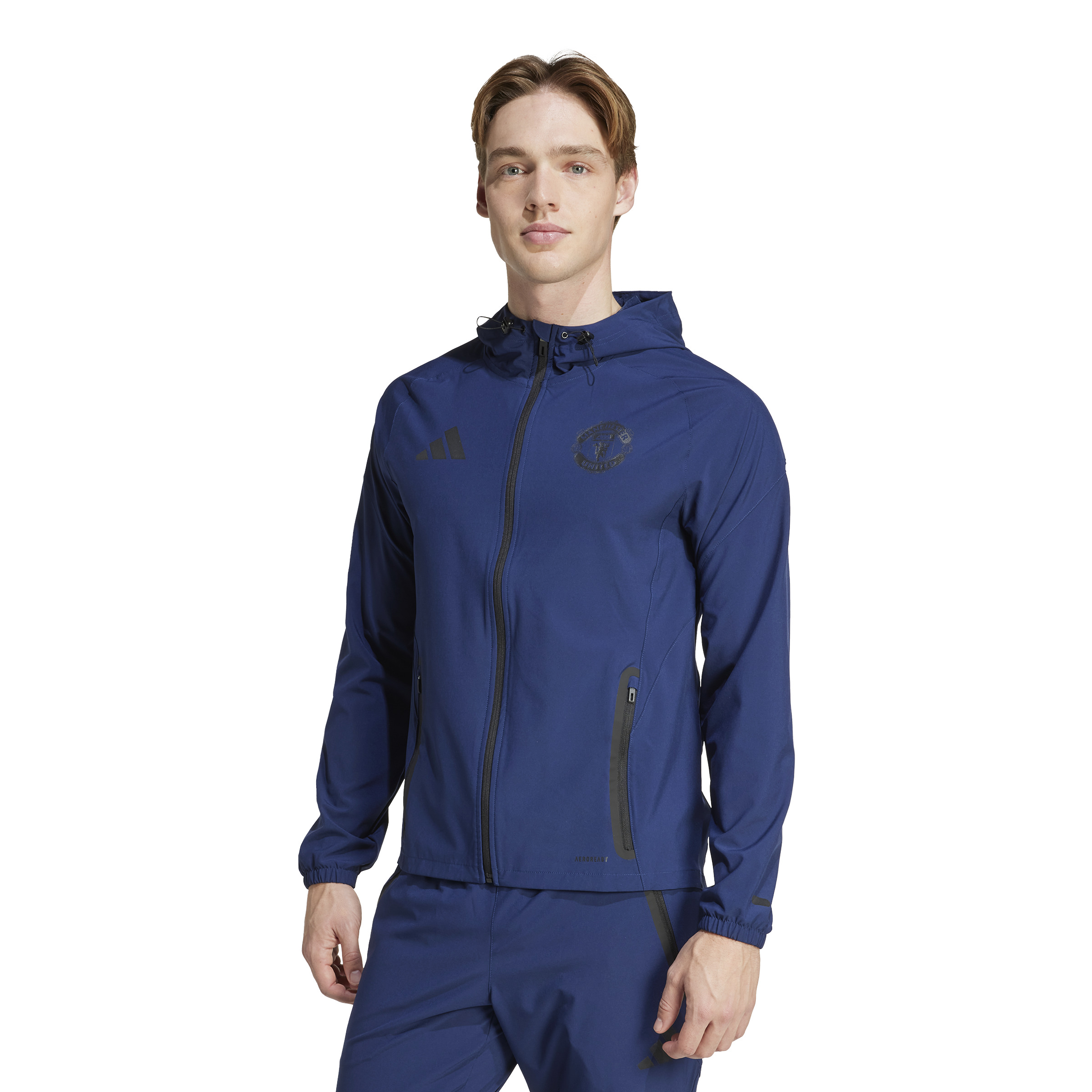 Adidas Manchester United Vis Tech Vest 2024-2025 Blauw