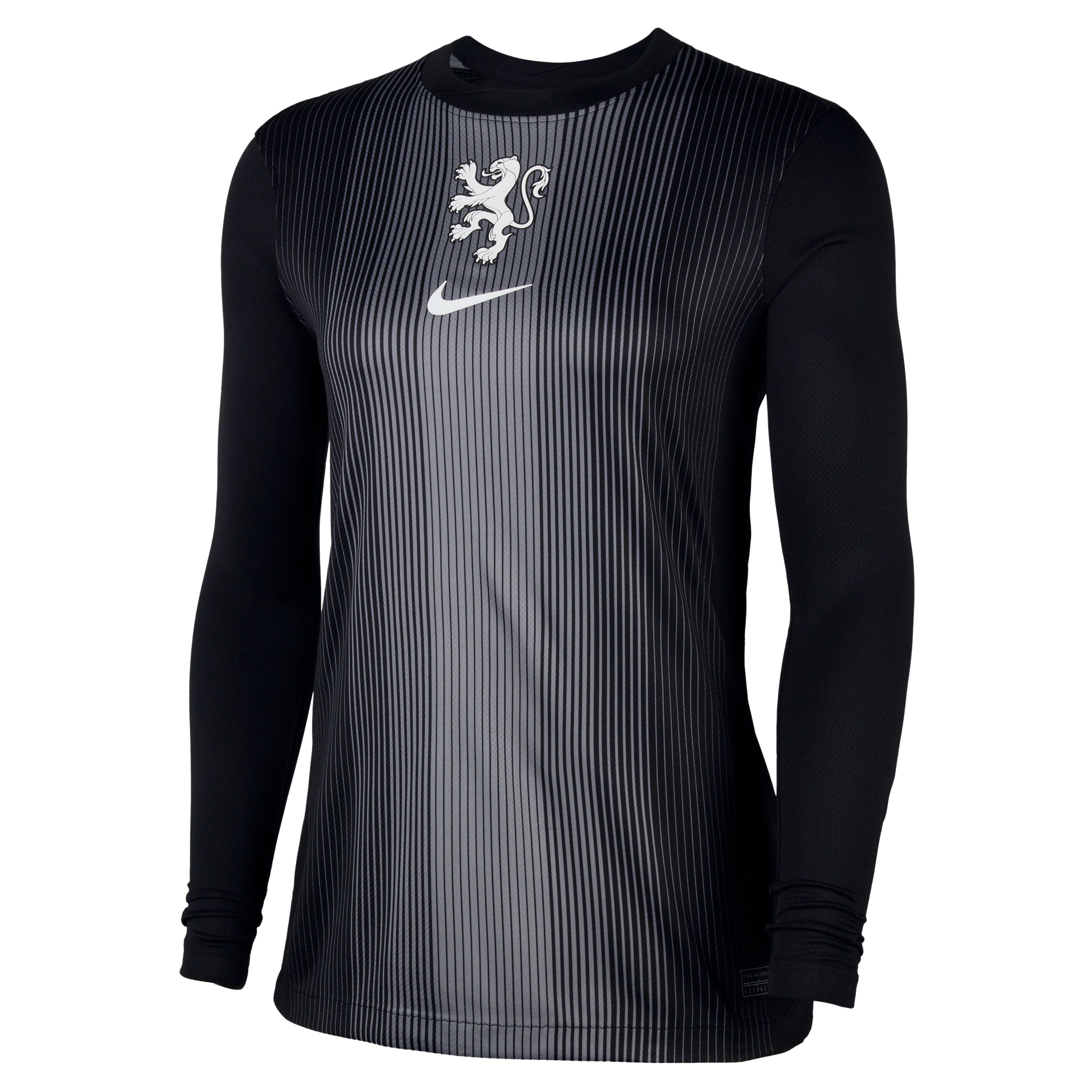 Nike Nederland Keepersshirt Lange Mouwen OranjeLeeuwinnen 2025-2027 Dames Zwart