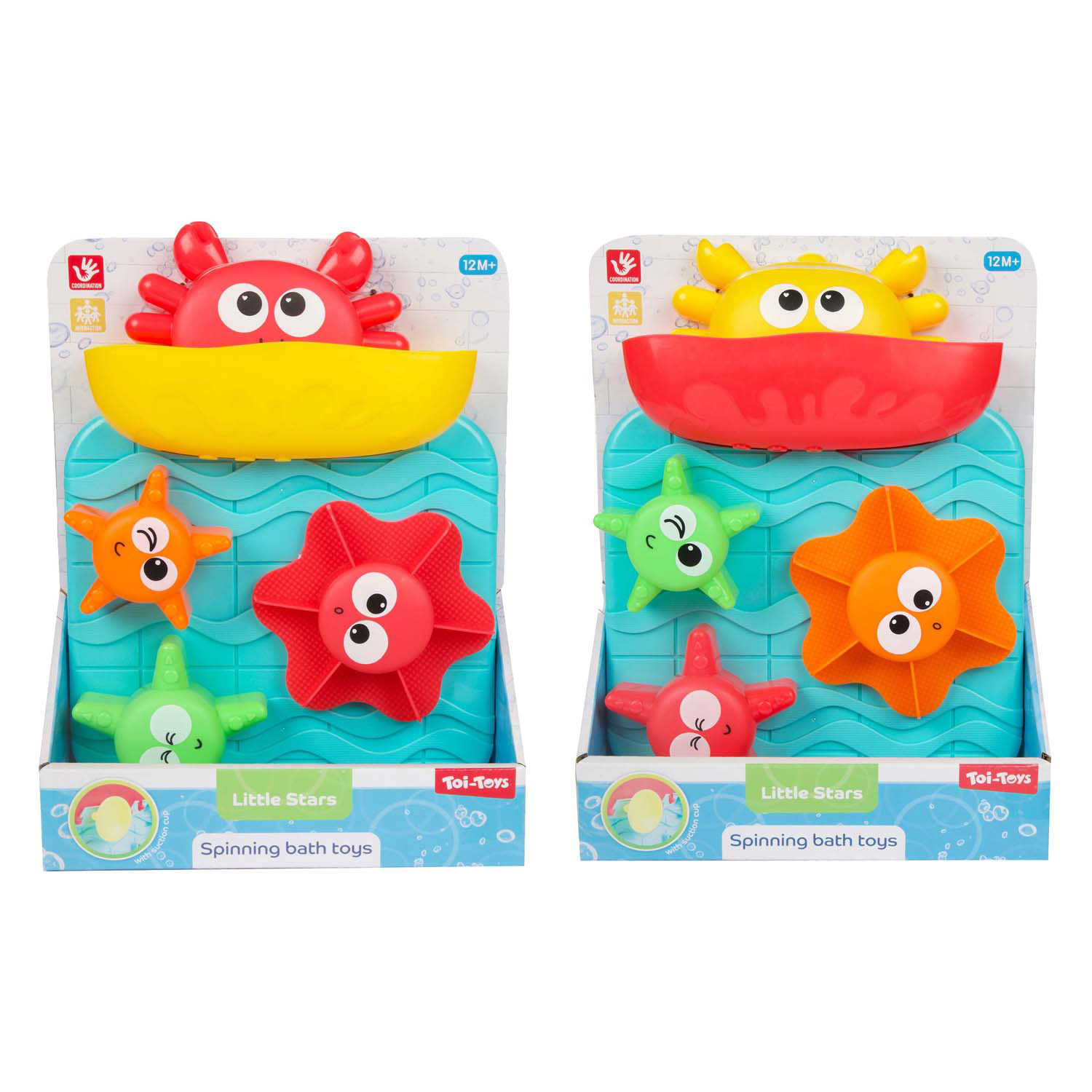 Toi-Toys Little stars badspeelgoed watermolen krab