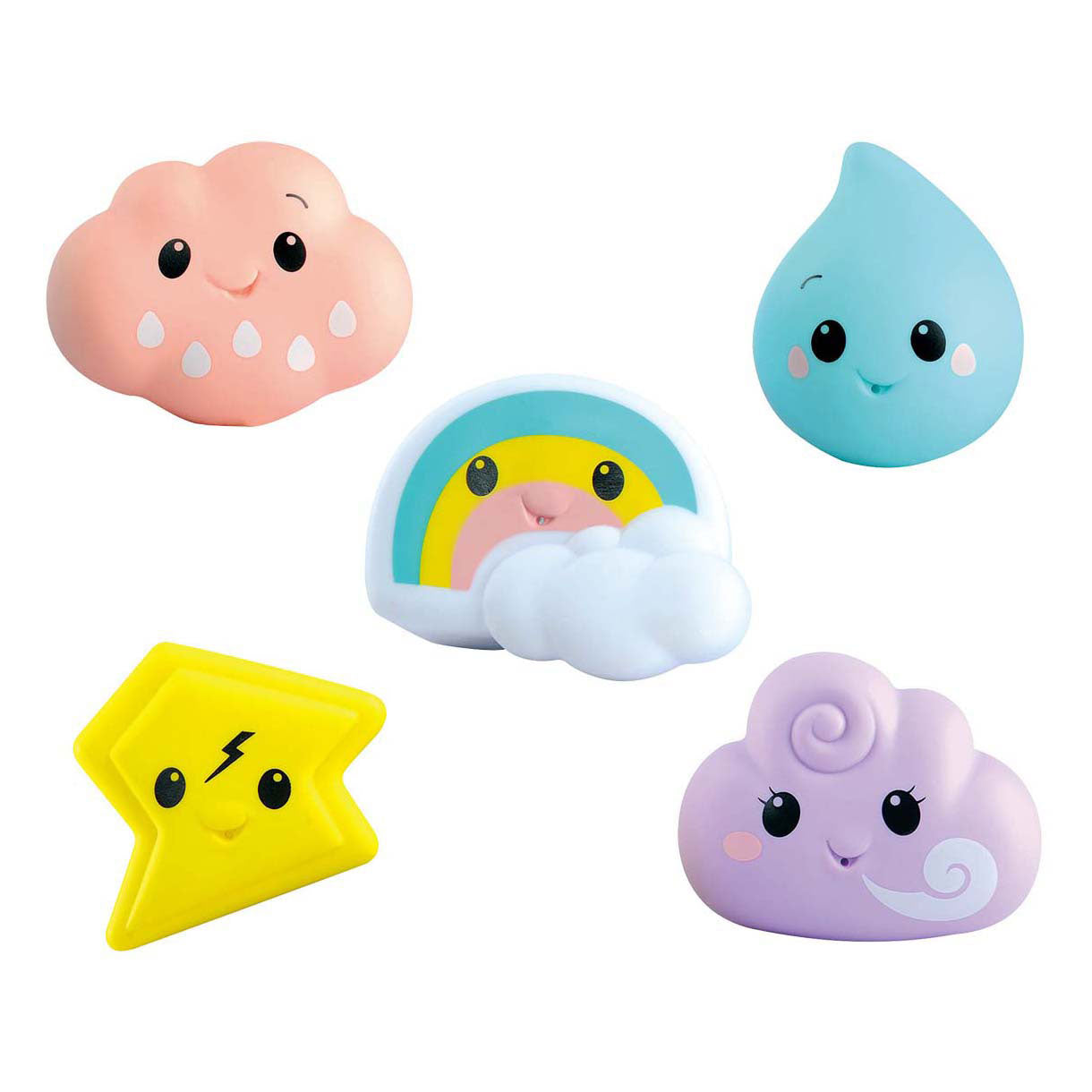 Playgo badspeelgoed weersinvloeden in net - 5dlg.