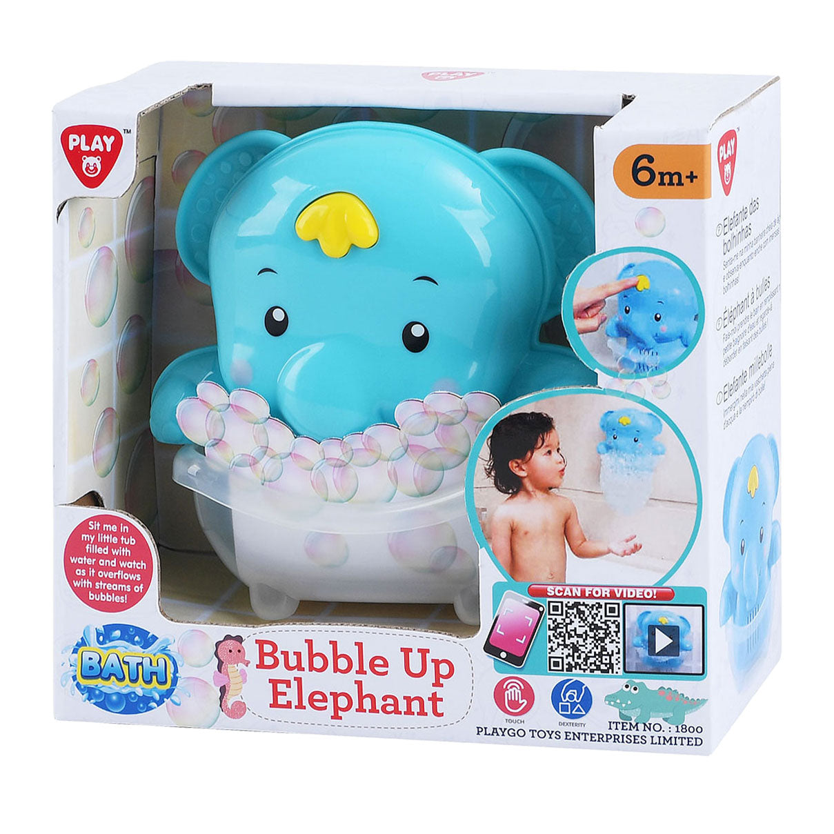 Playgo badspeelgoed bubble olifant