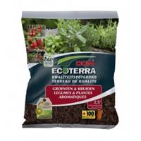 Dcm Ecoterra groenten en kruiden potgrond - 2.5 liter