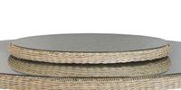 4 Seasons Outdoor Victoria Lazy Susan dia. 55 - Pure