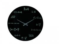 Channel Distribution Black Glasswall clock