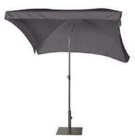 Platinum parasol Aruba 200x130 volant - antraciet