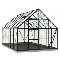ACD serre Intro Grow Oliver gehard glas & aluminium zwart 9,9 m²