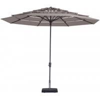 Parasol Syros open air 350cm (Taupe)