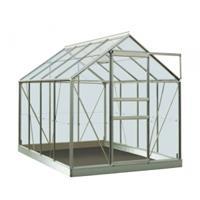 ACD serre Intro Grow Ivy gehard glas & aluminium grijs 5 m²