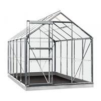 ACD serre Intro Grow Lily gehard glas & aluminium grijs 6,2 m²