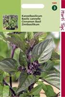 Hortitops Basilicum Ocimum basilicum purpurascens Kaneelsmaak - Kruidenzaden - 1,5Â gram
