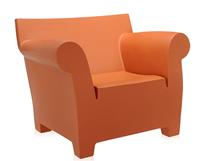 Kartell Bubble Club Fauteuil Terracotta